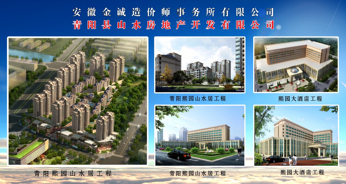 青阳县山水房地产开发有限公司项目